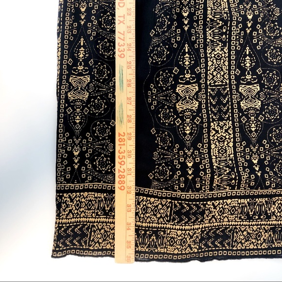 UO ecote mini dress gold and black size medium - Picture 8 of 9